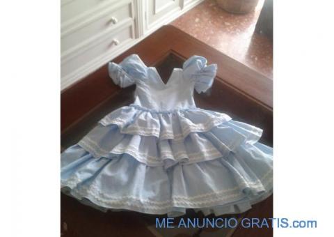 Traje flamenca niña talla 2