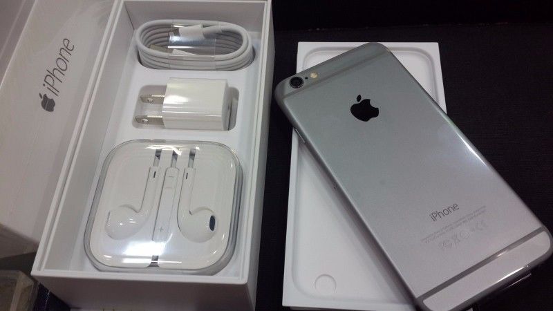 Fábrica espacio abierto IPhone 6 64GB gris con garantía